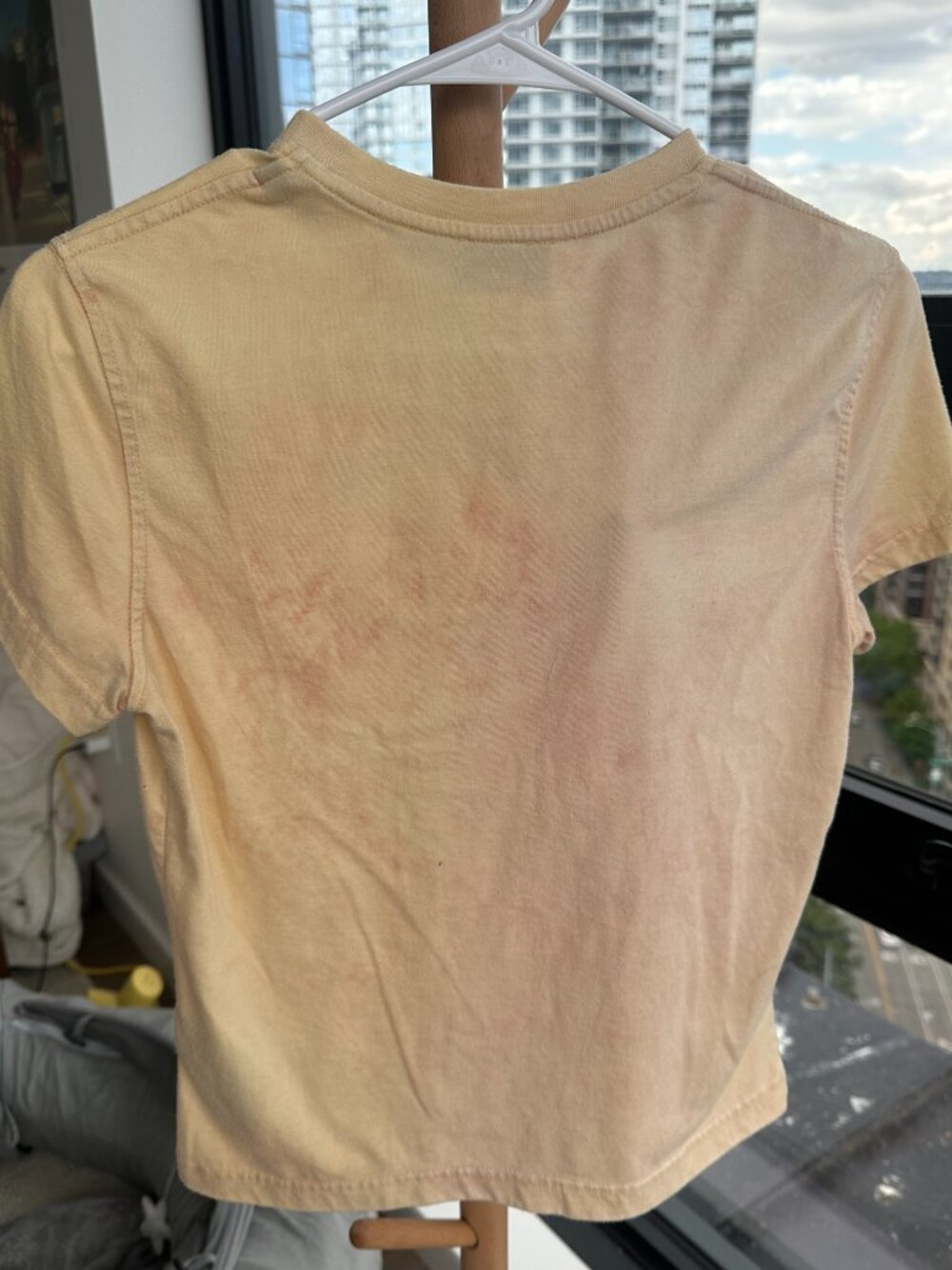Diesel Oval D Logo Crop Tee Washed Peach Size S Bulgaria - Picture 3 of 4